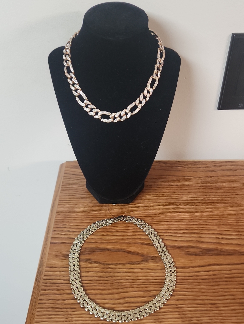 Gold-Tone Boss B***** And Link Necklace - Women Jewelry